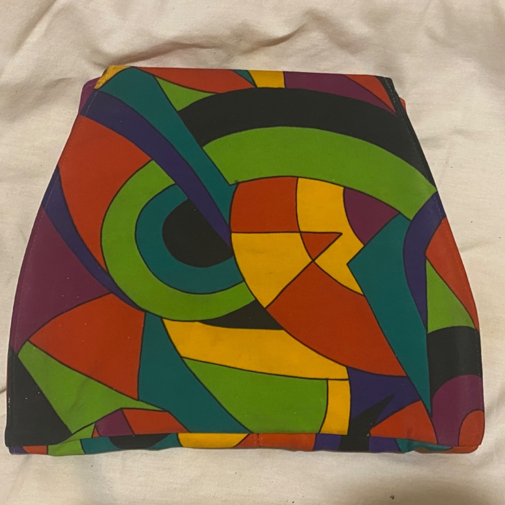 Vintage Colorful Multicolored Crossbody Bag - Picture 2 of 3